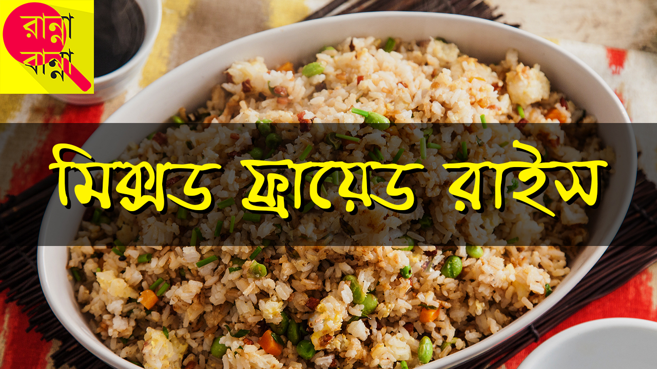 মিক্সড ফ্রায়েড রাইস | Mixed Fried Rice Recipe